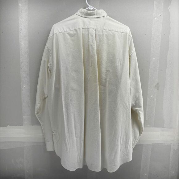 Vintage Ralph Lauren Big Shirt Mens Clothes Size XL Collared Button Embroidered - Picture 4 of 6